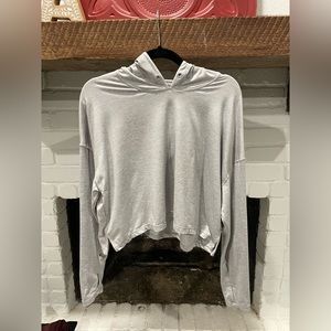 Athleta Uptempo Cropped Hoodie